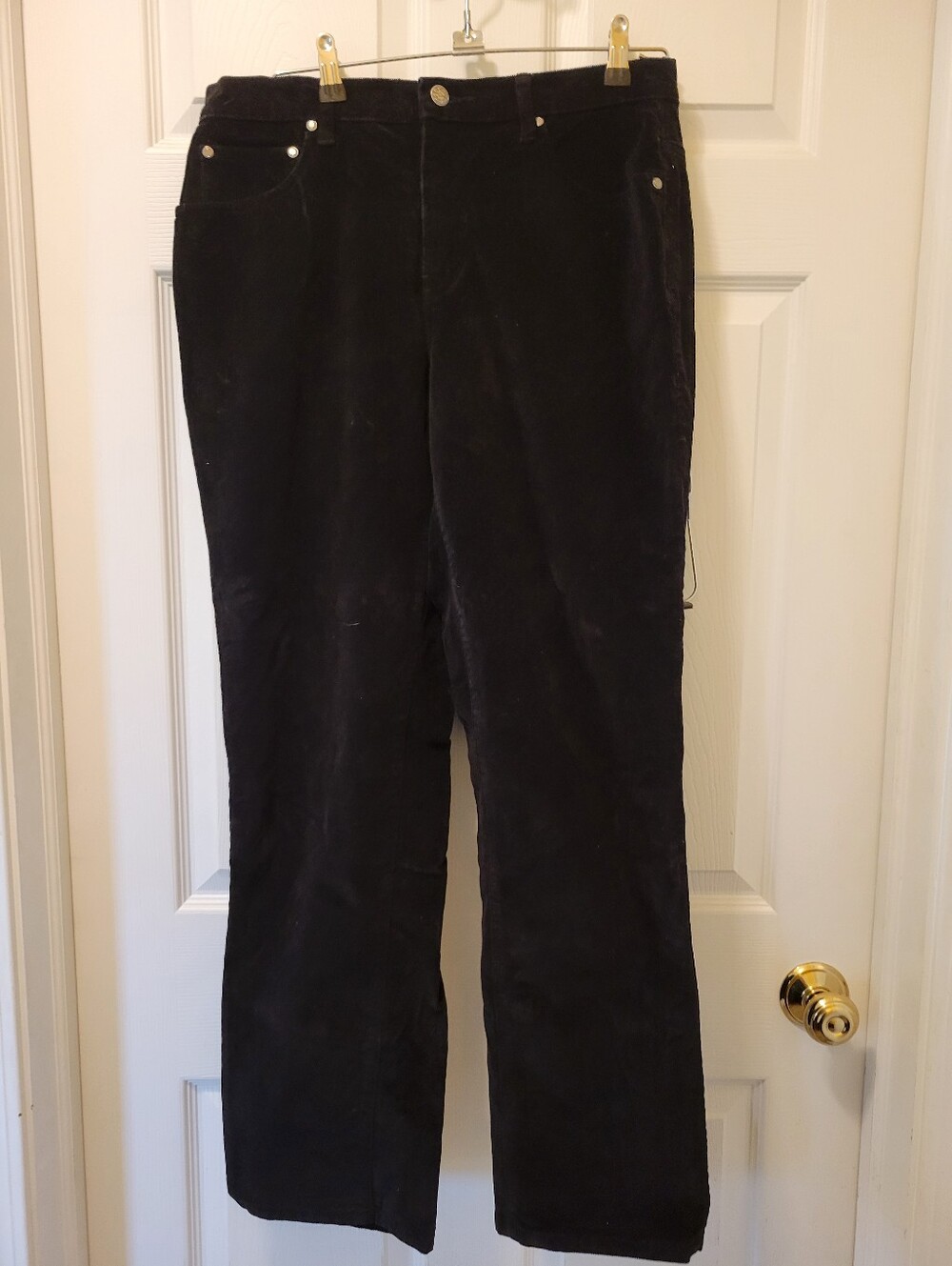 Vintage Womens Sz. 12 Fashion Bug Stretch Corduroy Pants